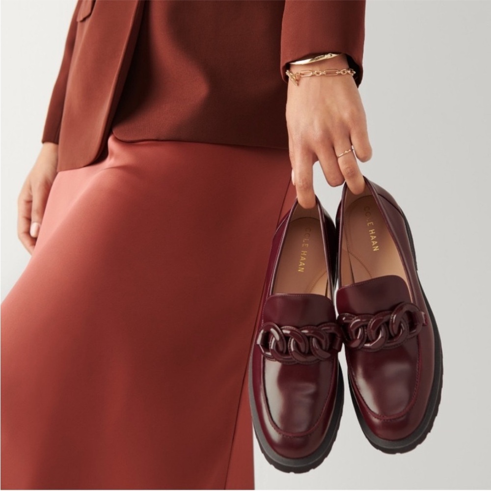 Cole Haan Geneva Apron Toe Bit Loafers - Picture 4 of 13